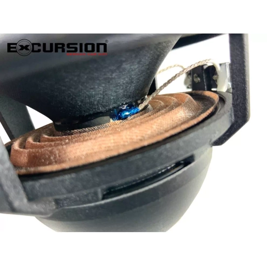 Excursion PX-6.3C  3-drożny zestaw głośnikowy SQ: 2 tweetery 26mm, 2 midrange 80mm, 2 woofery 165mm, 4 zwrotnice - 2ohm, 120/300W, 88dB, 100-30000Hz,